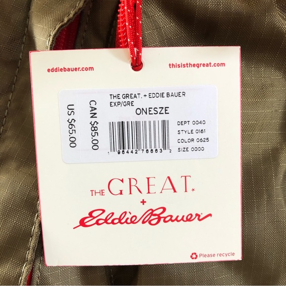 Eddie Bauer Travel Sling back bag.  Brand New. Tags on. - Picture 4 of 7